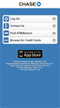 Mobile Screenshot of m.chase.com