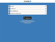 Tablet Screenshot of m.chase.com